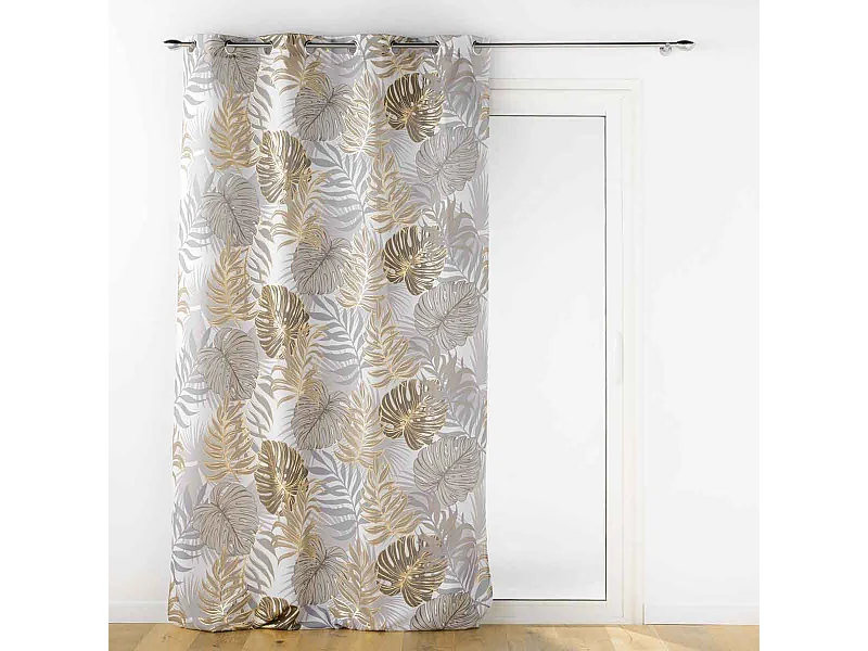 Rideau à Œillets "Mogador" 140x260cm Beige