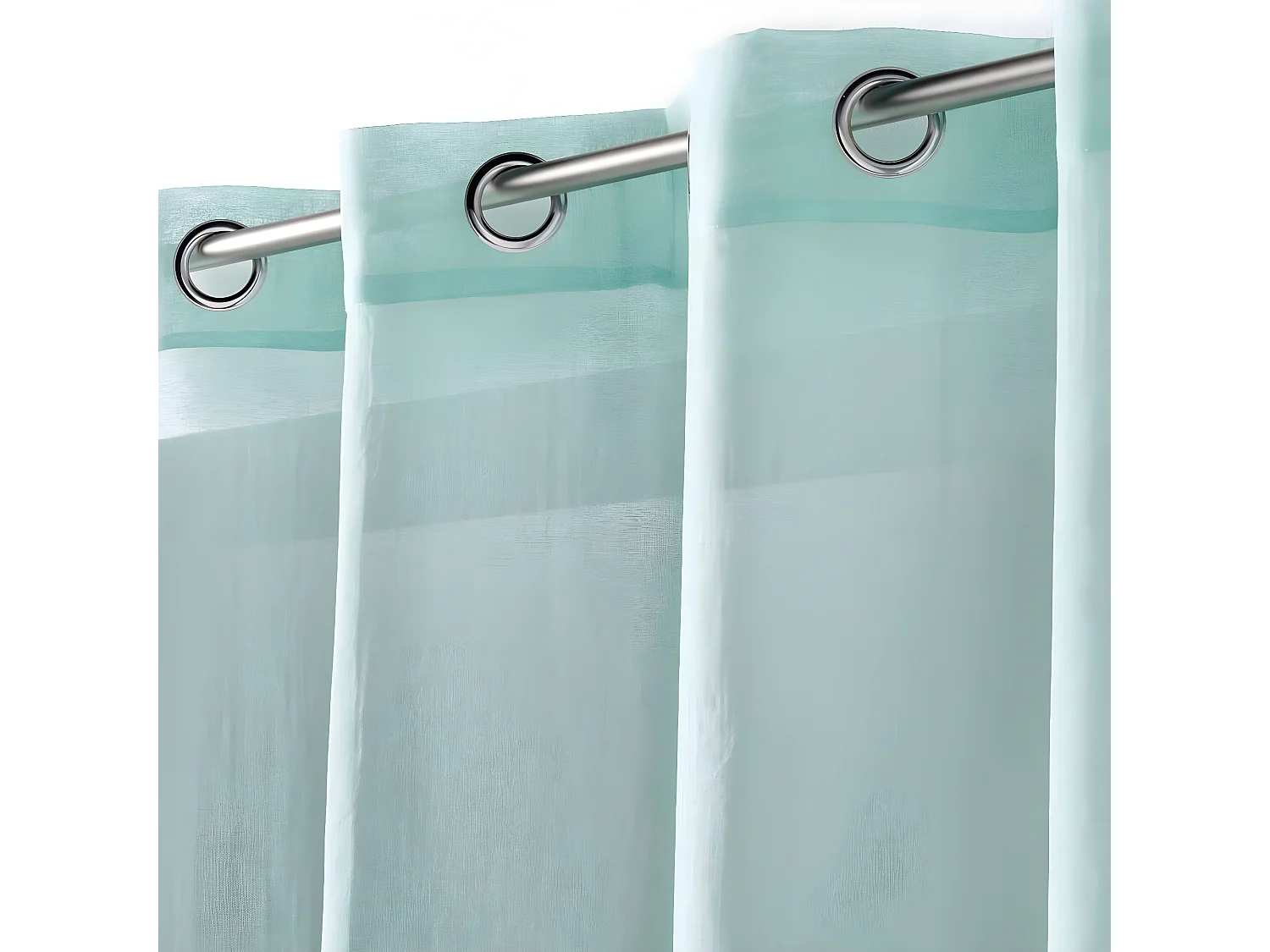 Rideau Voilage "Telma" 140x280cm Bleu