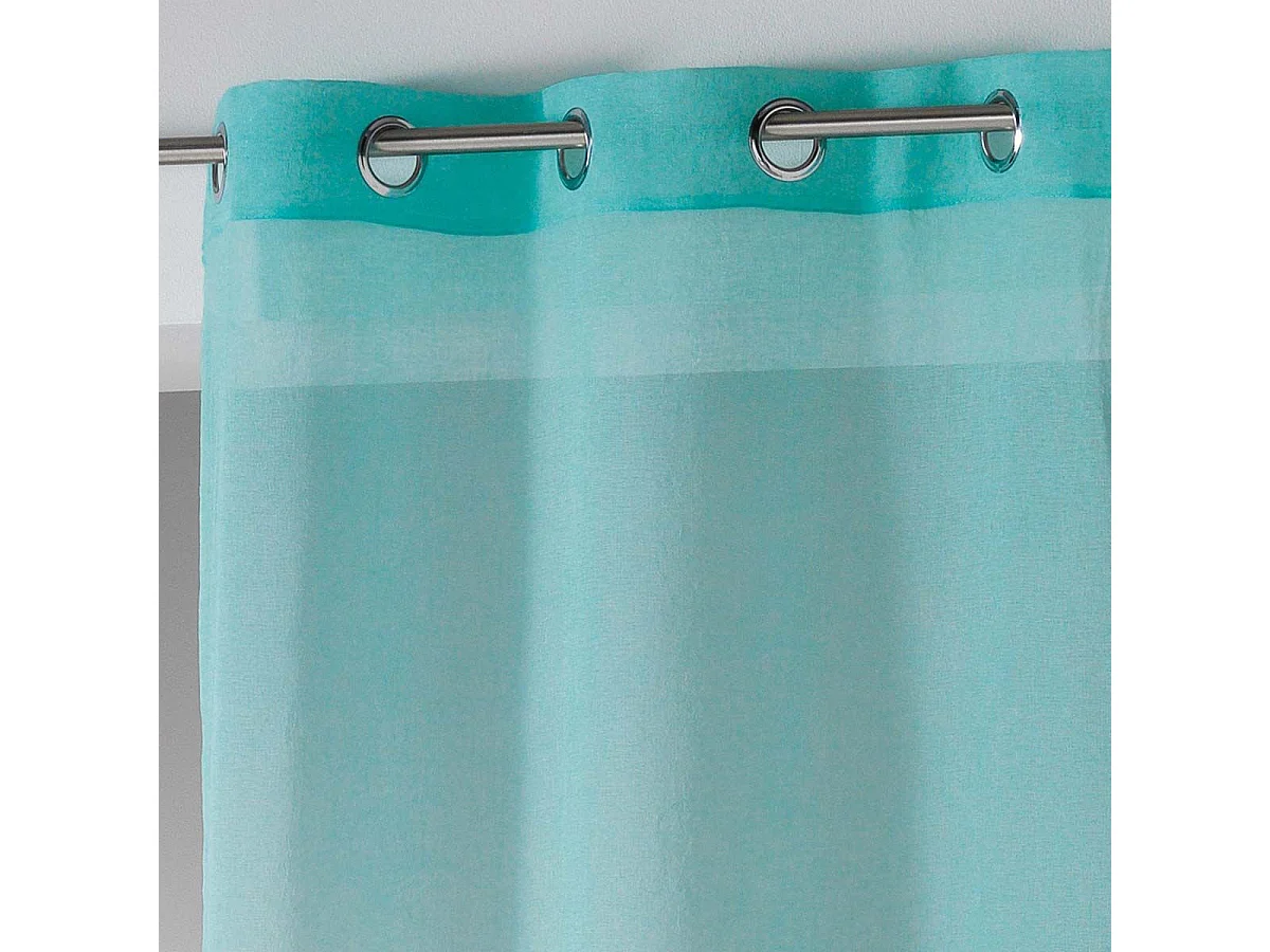 Rideau Voilage "Telma" 140x280cm Bleu