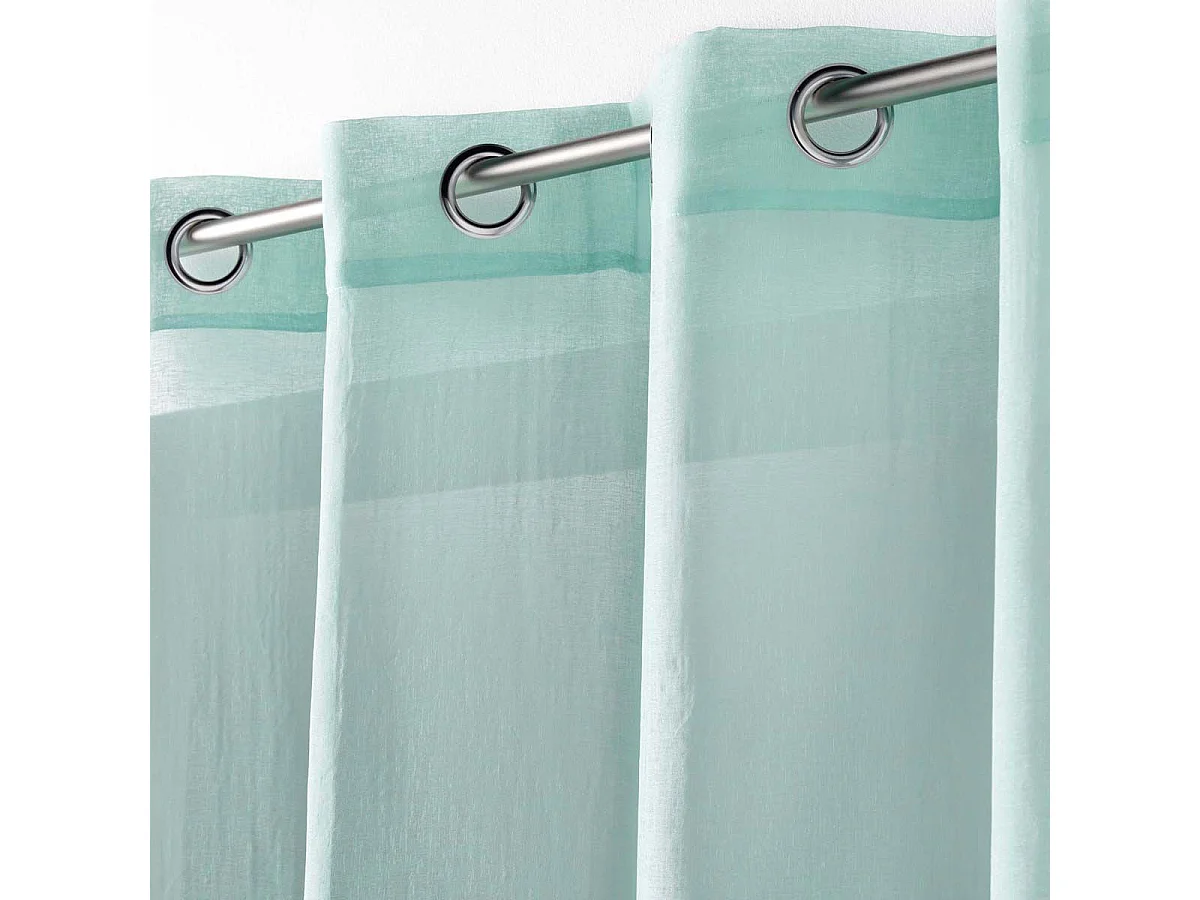 Rideau Voilage "Telma" 140x280cm Bleu