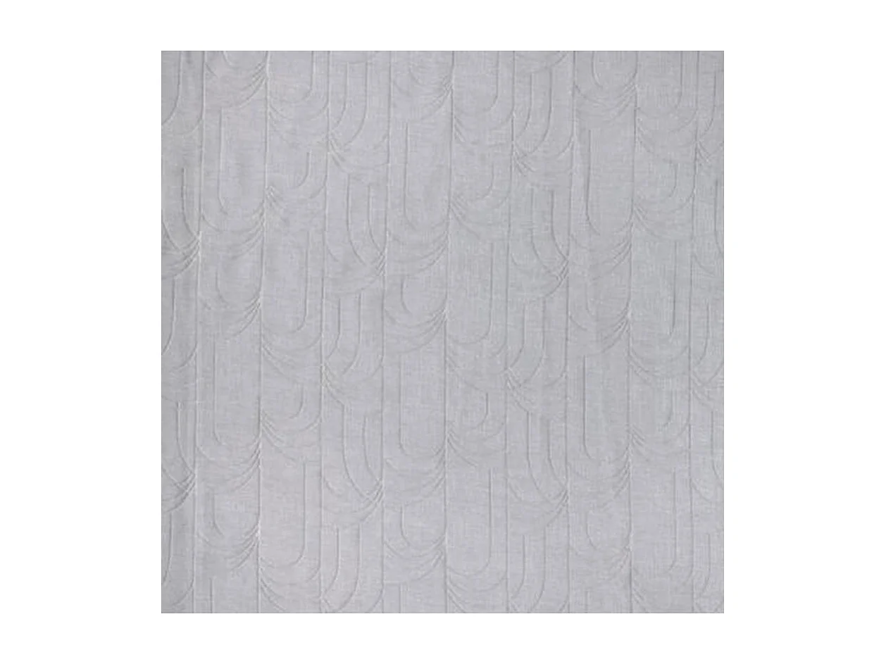 Rideau Voilage à Œillets "Ruben" 140x240cm Gris