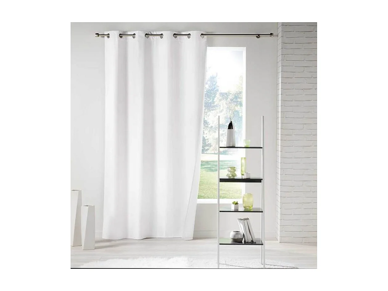 Rideau Isolant à Œillets "Icemount" 140x260cm Blanc
