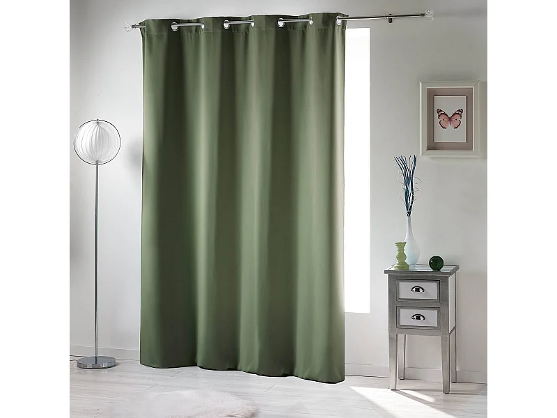 Rideau Occultant "Occult" 135x180cm Kaki