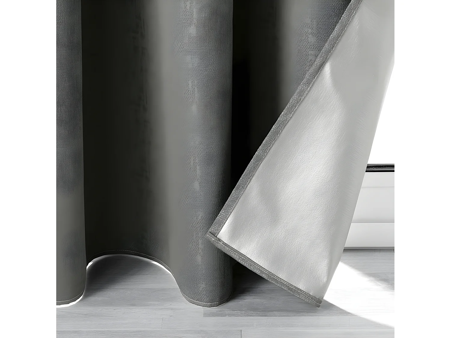 Rideau Occultant "Darko" 140x260cm Anthracite