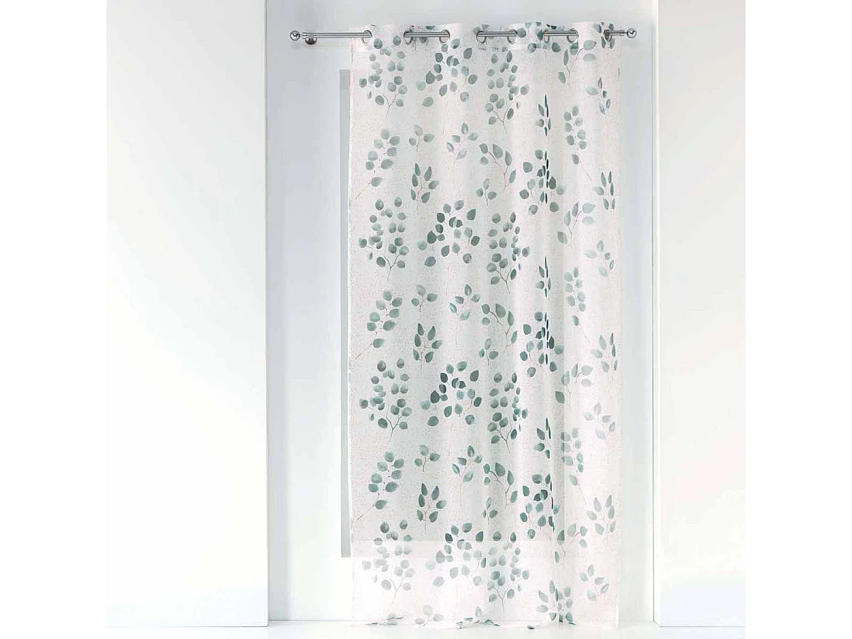 Rideau Voilage à Œillets "Antalya" 140x240cm Blanc