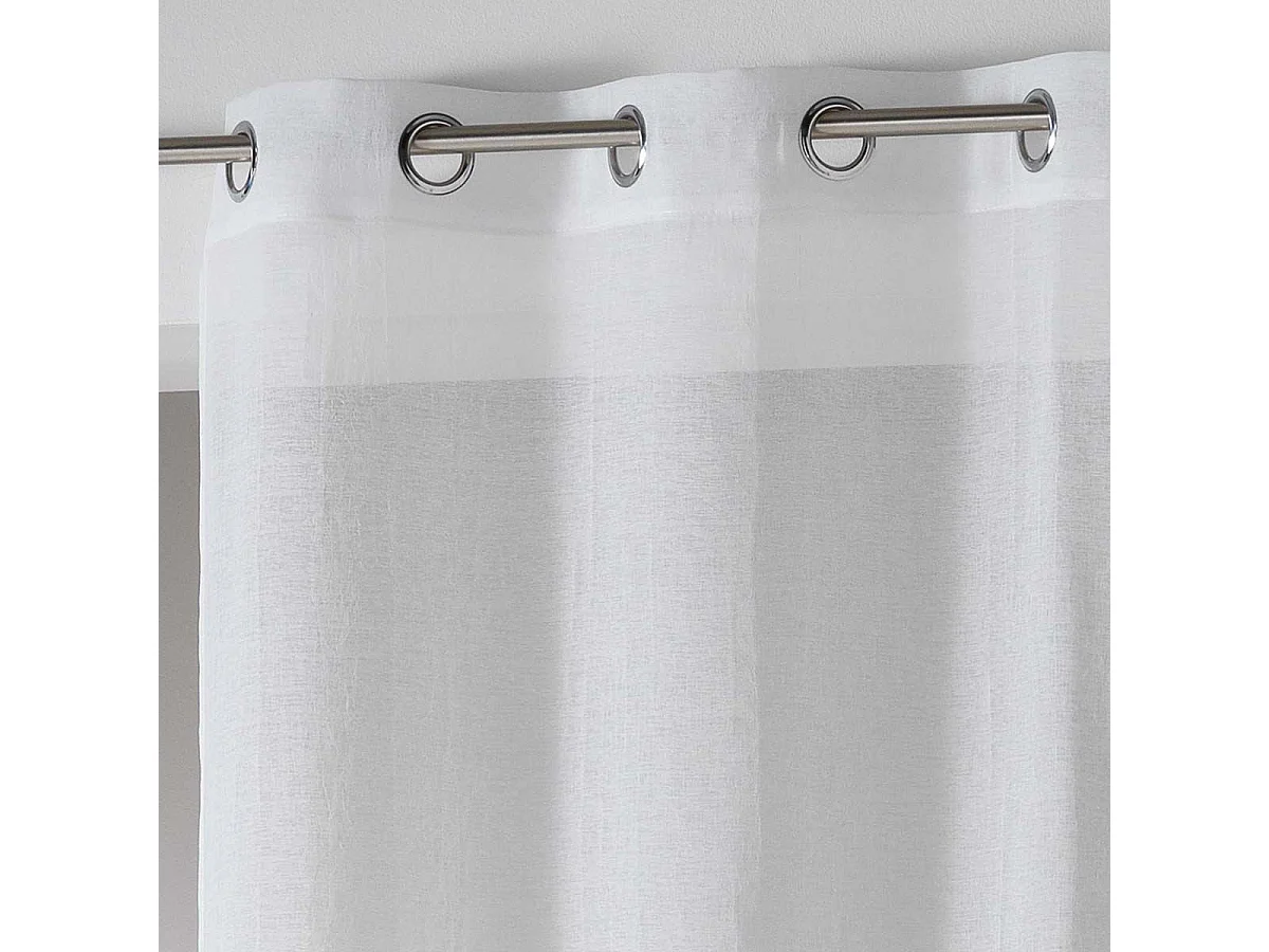 Rideau Voilage "Telma" 140x280cm Blanc