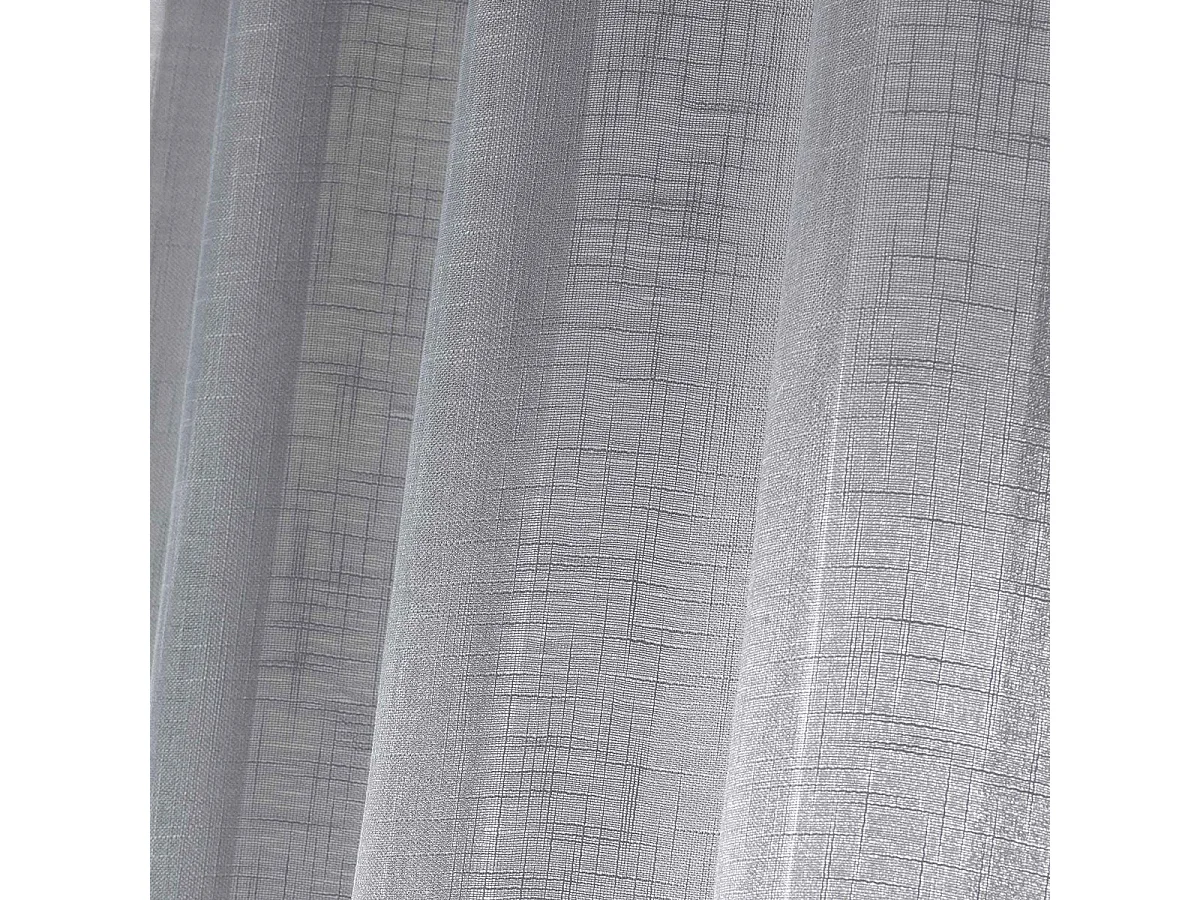 Pareo de cortinas efecto lino