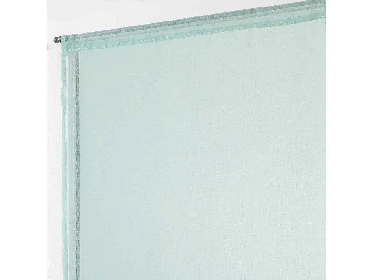 Paire de Voilages "Sandra" 60x90cm Menthe