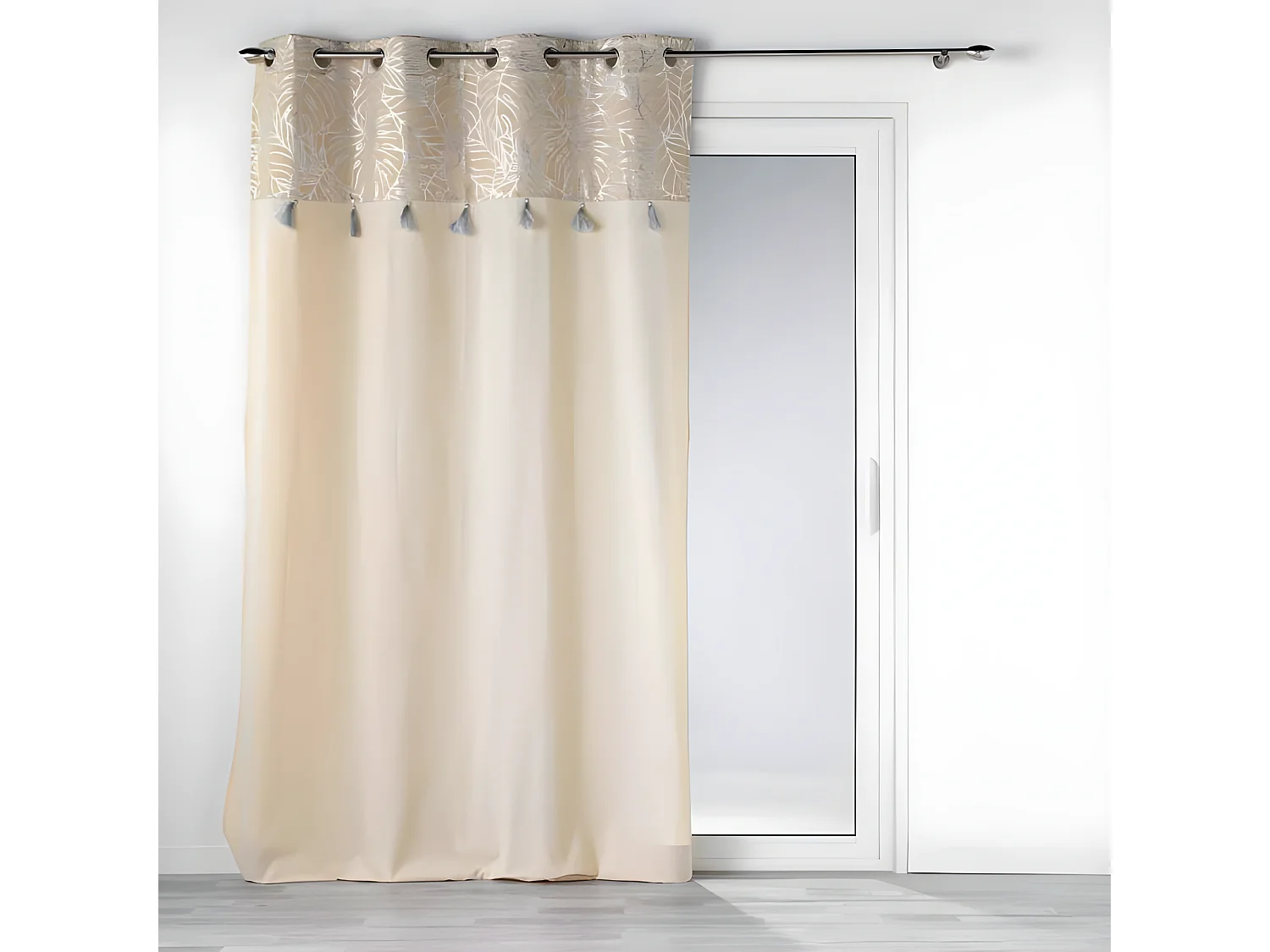 Rideau à Œillets "Solea" 140x240cm Argent