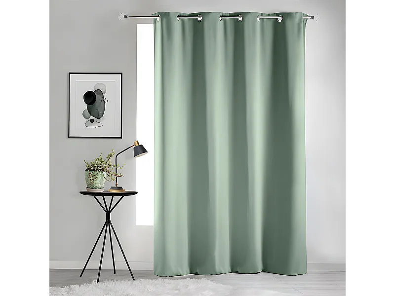 Rideau Occultant "Occult" 135x240cm Sauge