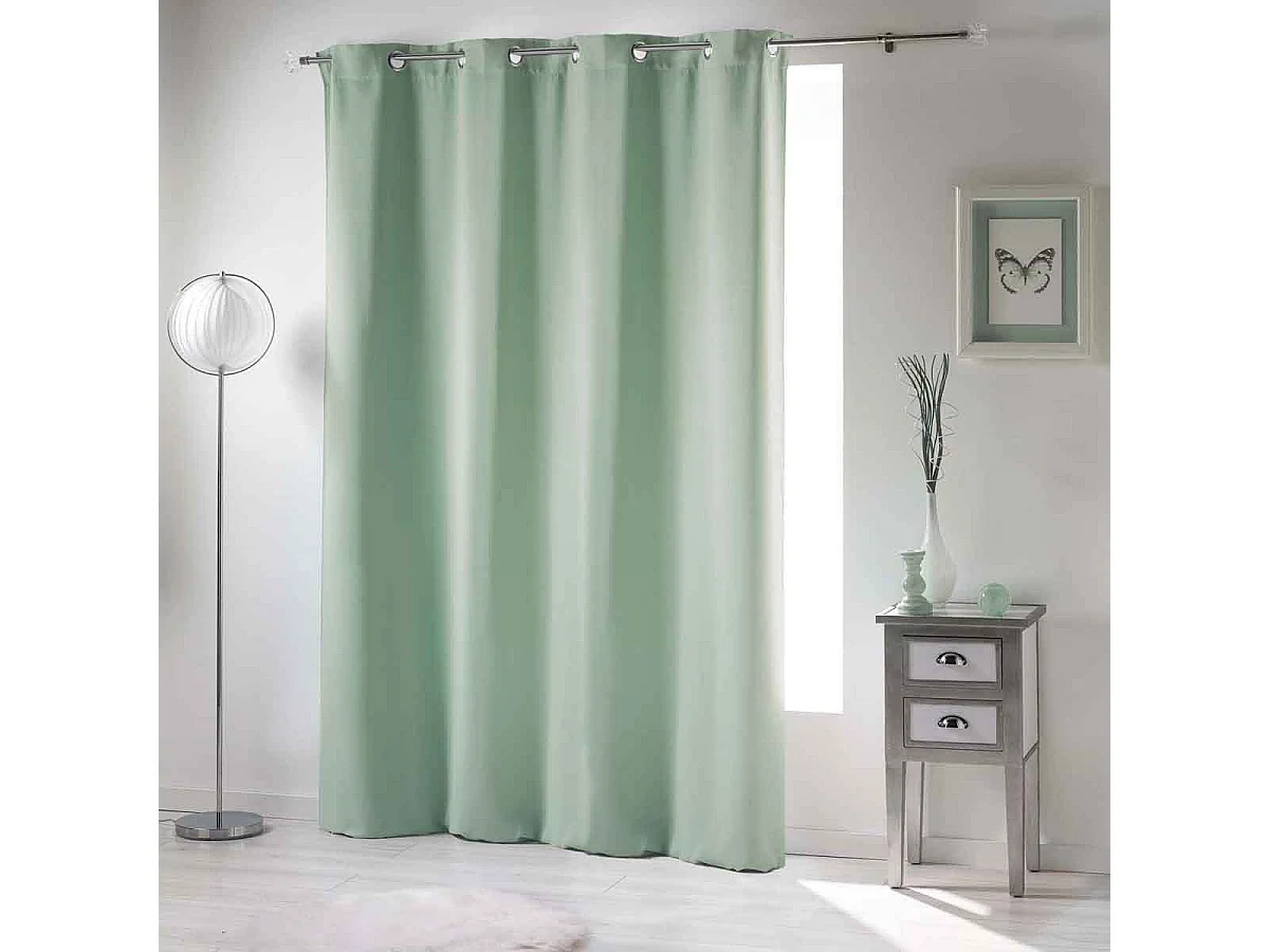 Rideau Occultant "Occult" 135x240cm Sauge