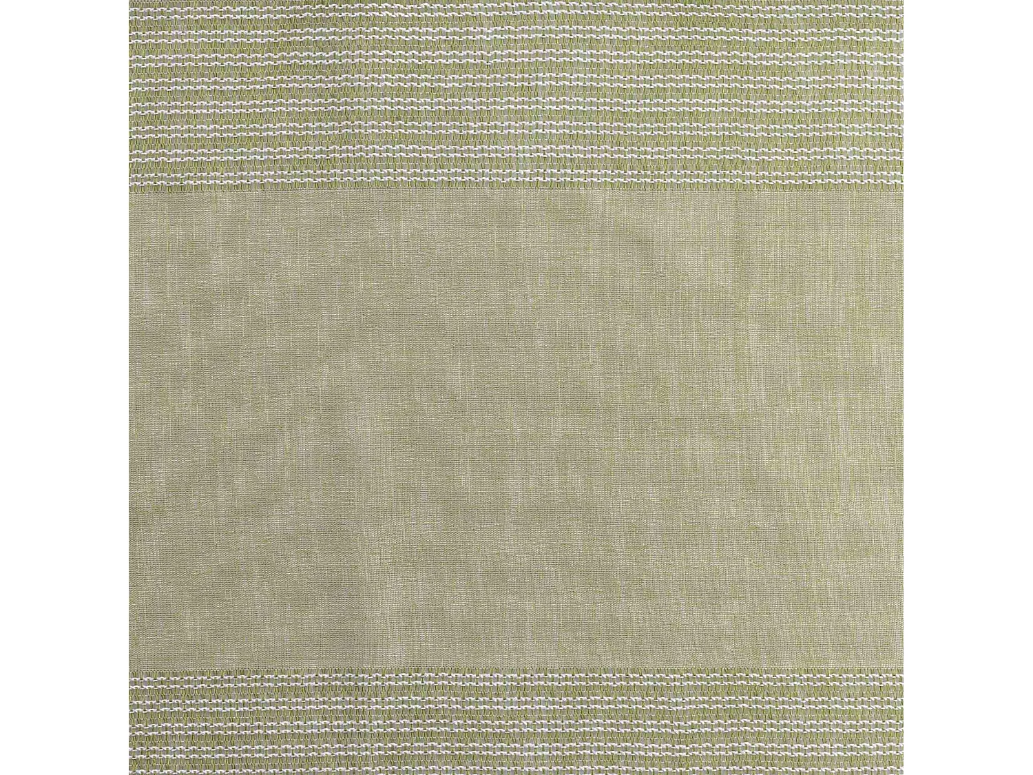 Rideau Voilage à Œillets "Ajourela" 140x280cm Kaki