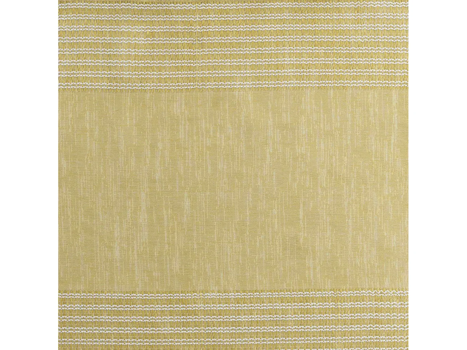 Rideau Voilage à Œillets "Ajourela" 140x240cm Jaune