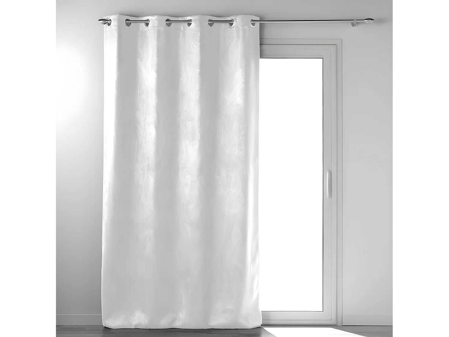 Rideau Occultant "Mélodie" 135x240cm Blanc