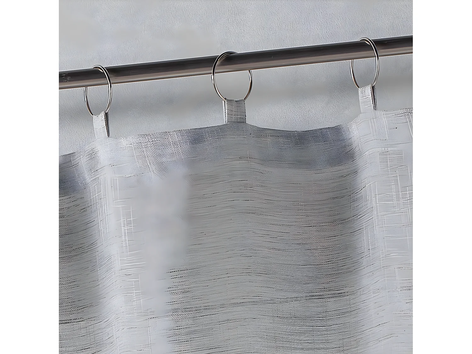 Rideau Voilage "Milza" 140x240cm Gris