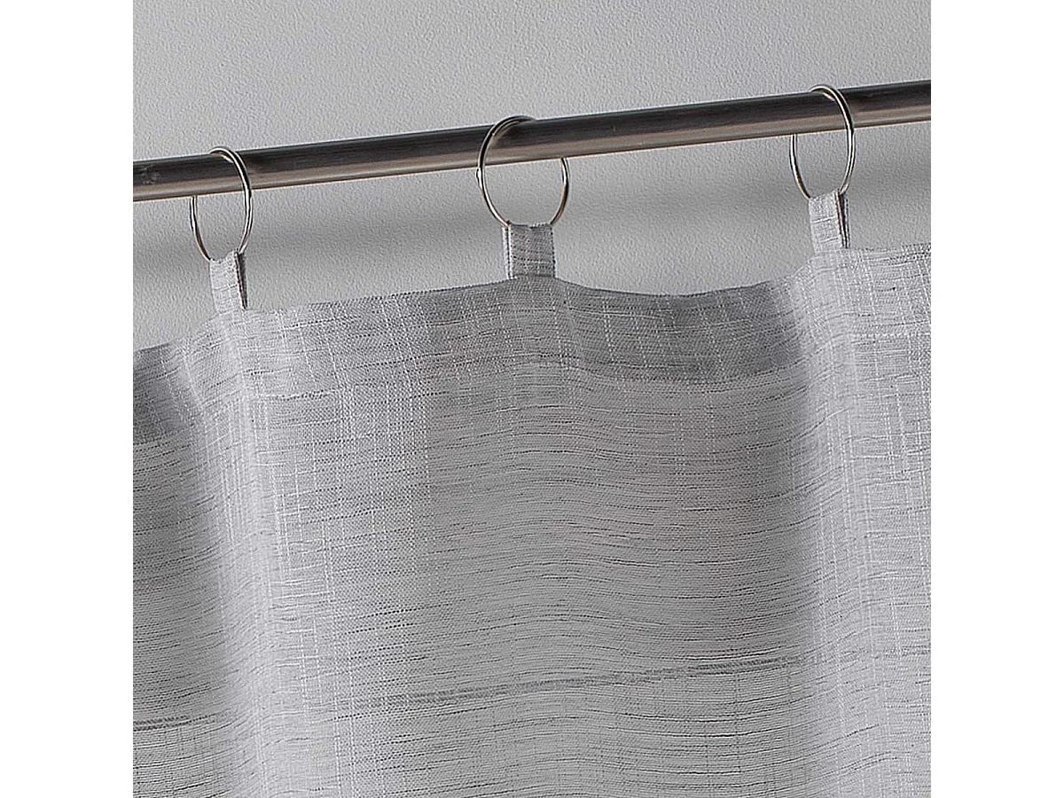Rideau Voilage "Milza" 140x240cm Gris