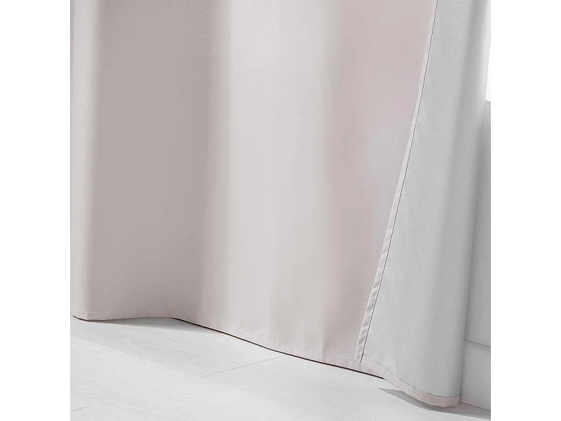 Rideau Isolant à Œillets "Icemount" 140x260cm Naturel