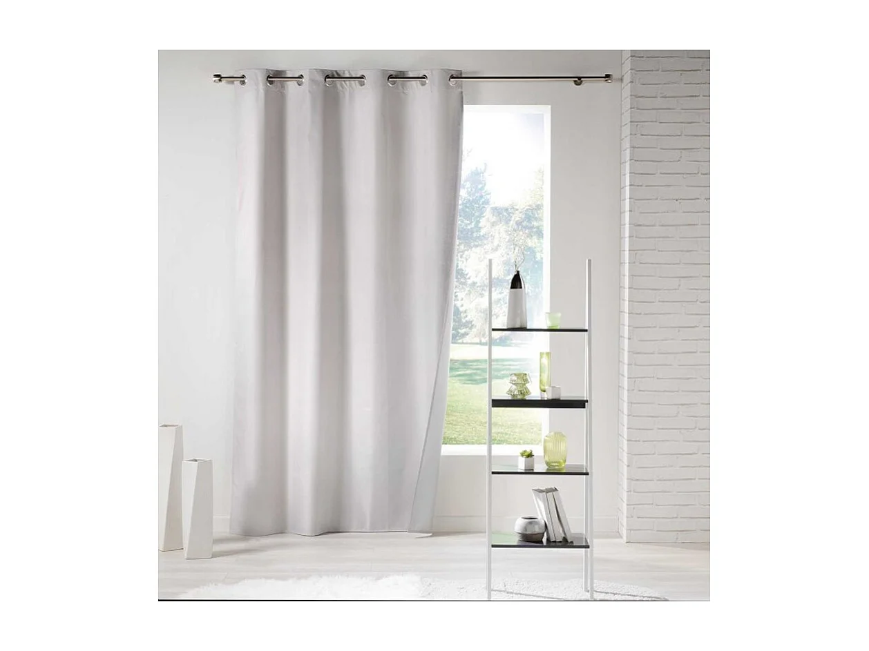 Rideau Isolant à Œillets "Icemount" 140x260cm Naturel