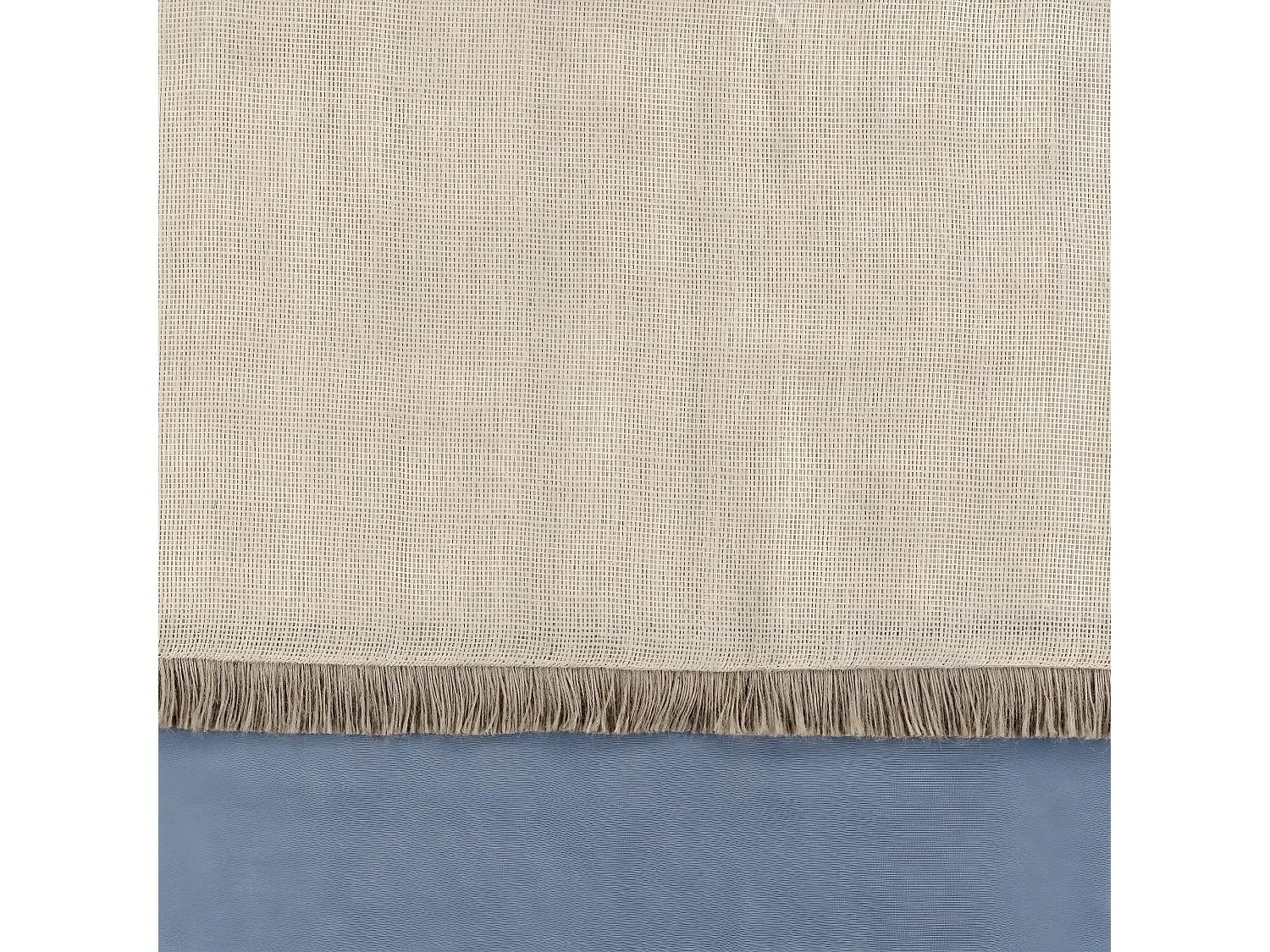 Rideau Voilage à Œillets "Greenybel" 140x240cm Bleu