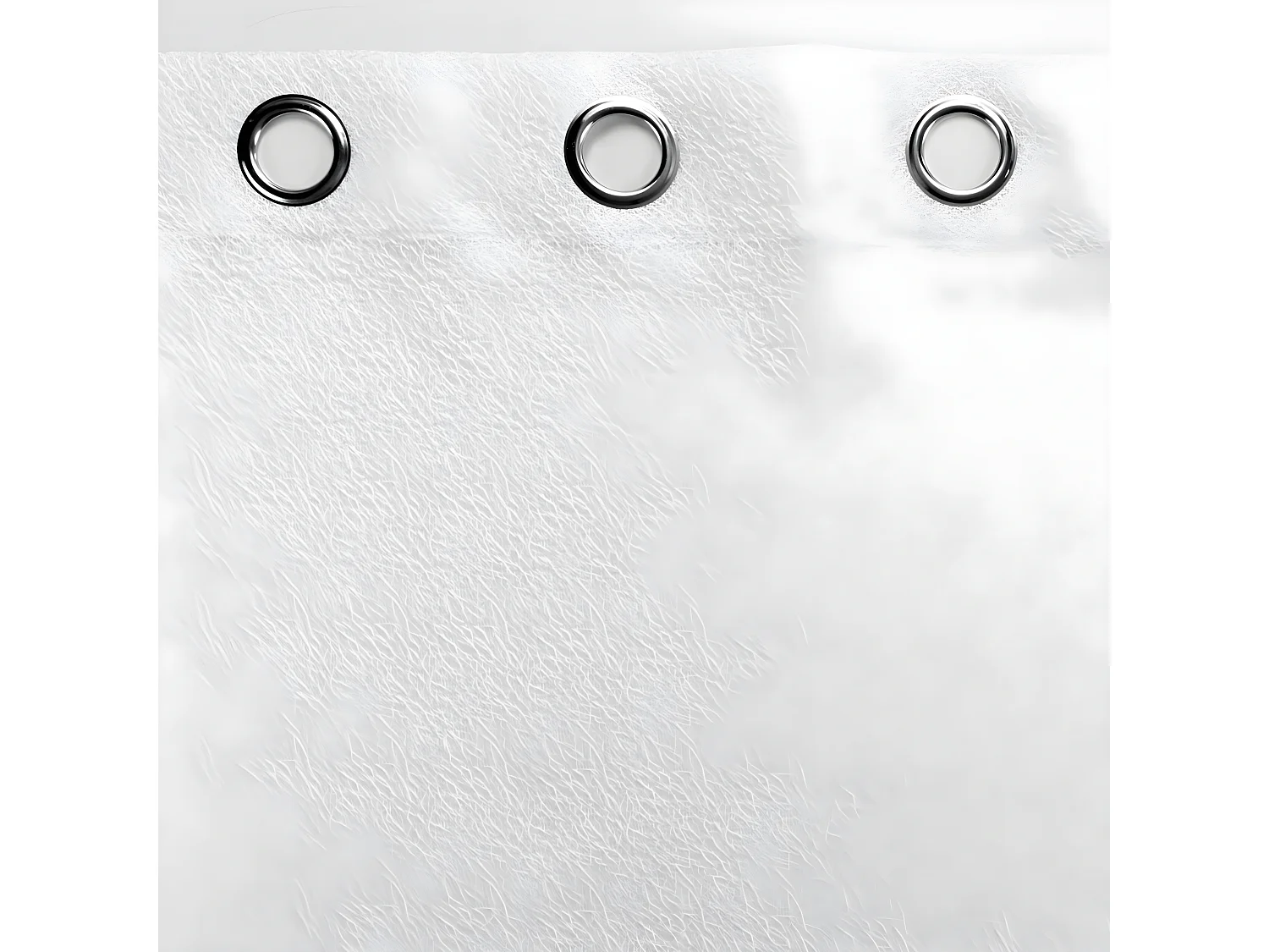 Rideau Voilage à Œillets "Castille" 140x240cm Blanc