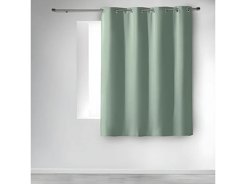 Rideau Occultant "Occult" 135x180cm Sauge
