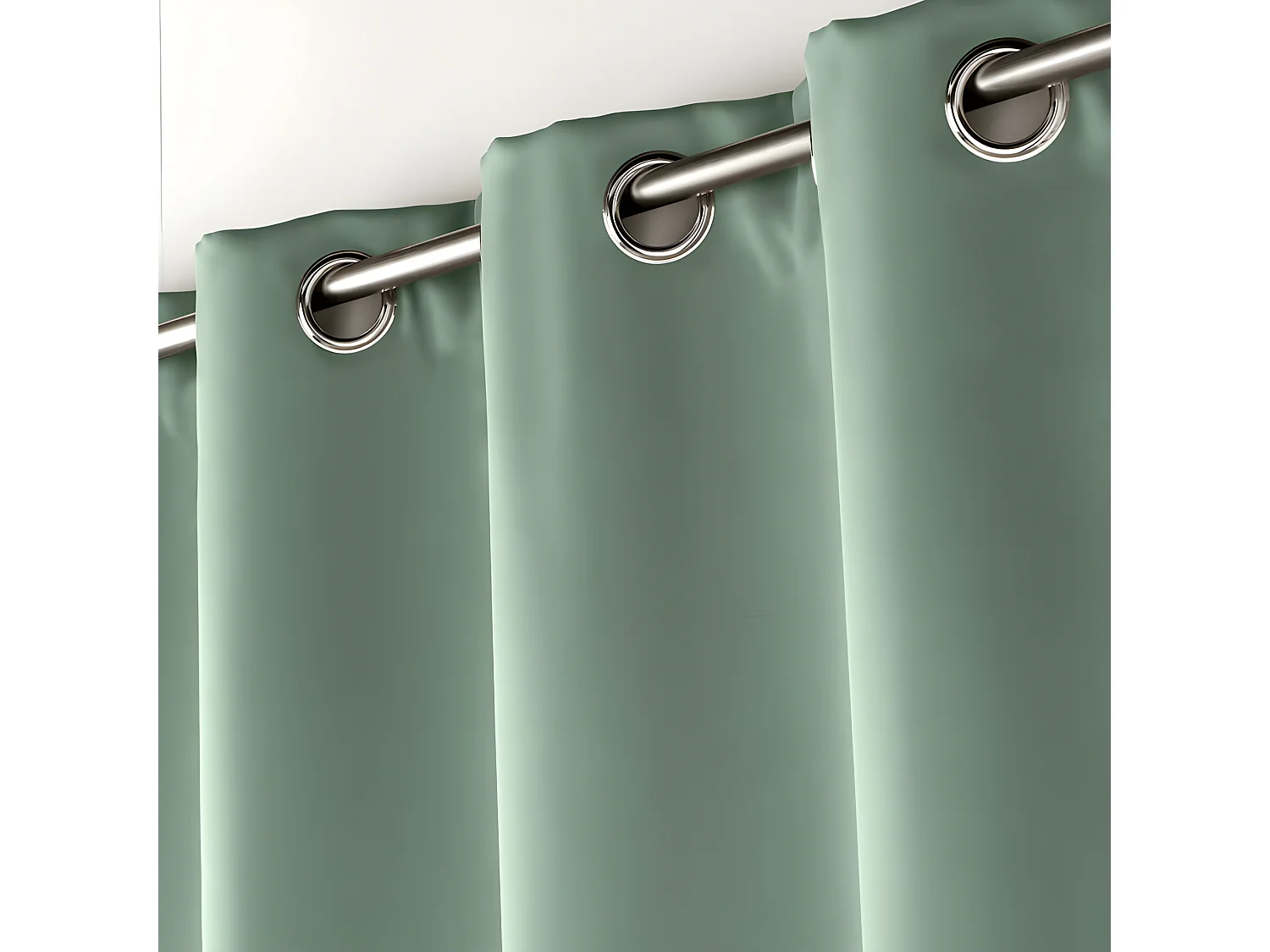 Rideau Occultant "Occult" 135x180cm Sauge