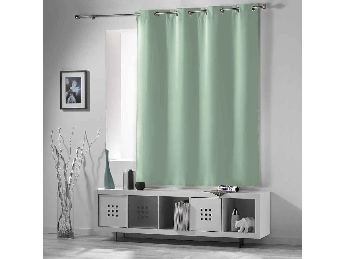 Rideau Occultant "Occult" 135x180cm Sauge