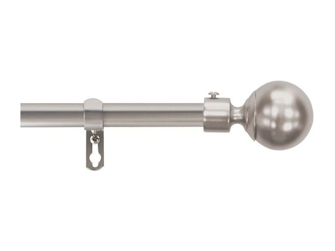 Kit Tringle Déco Extensible "Sphera" 120-210cm Chromé