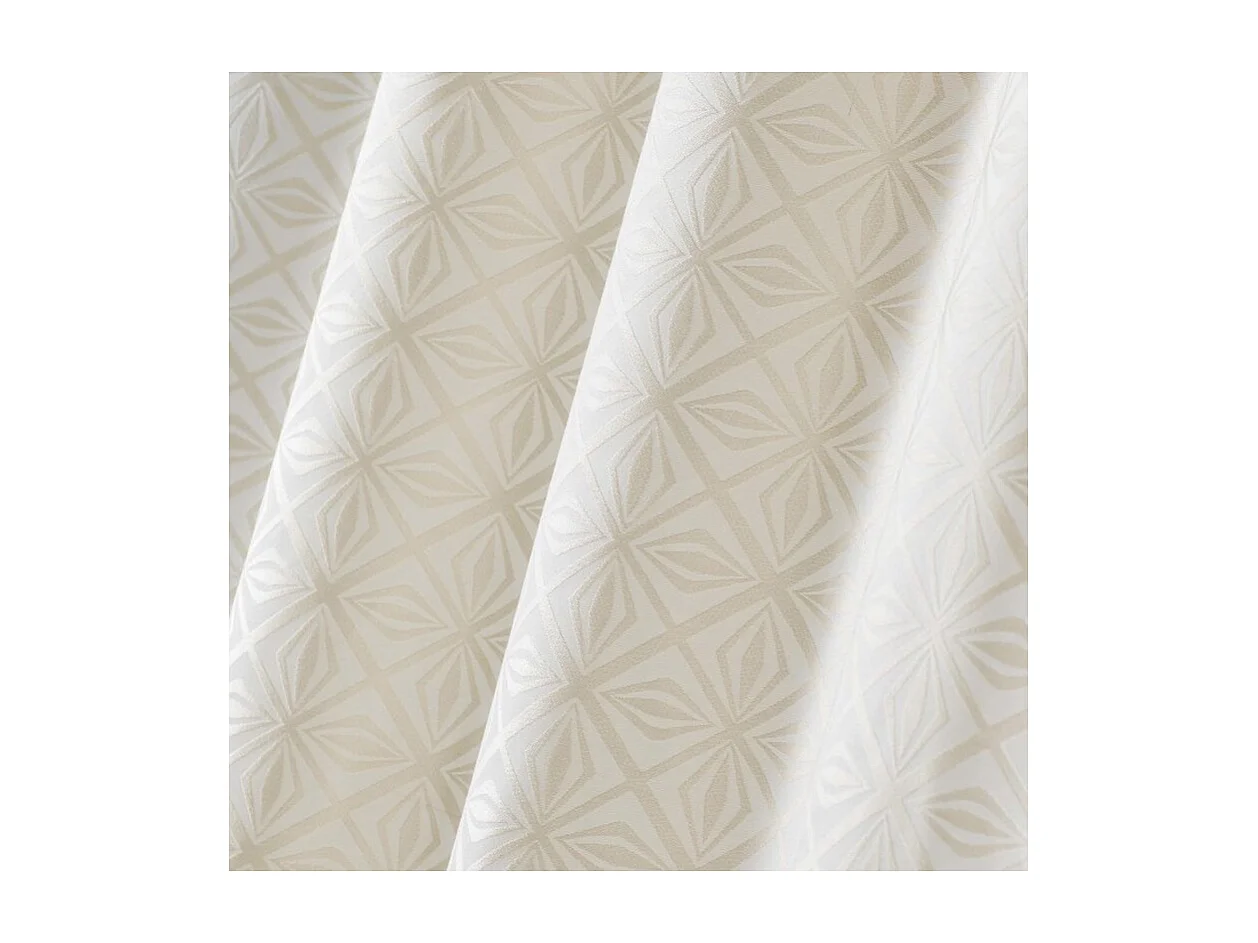 Rideau à Oeillets "Diamonti" 140x260cm Naturel