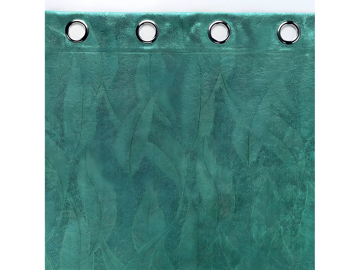 Rideau Occultant "Mélodie" 135x280cm Vert