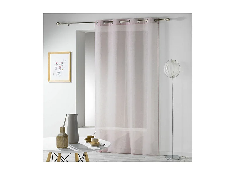 Rideau Voilage "Telma" 140x280cm Taupe