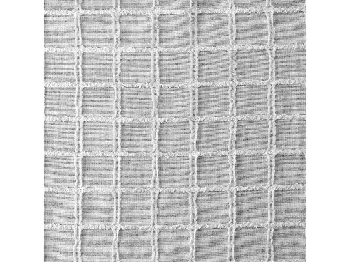 Rideau Voilage à Œillets "Karrona" 140x240cm Gris