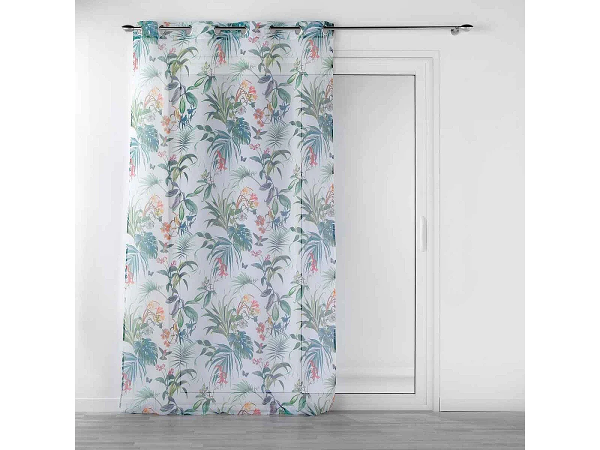 Rideau Voilage à Œillets "Féerie" 140x240cm Blanc