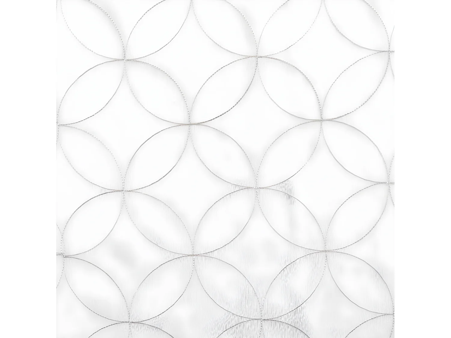 Rideau Voilage à Œillets "Olympia" 140x240cm Gris