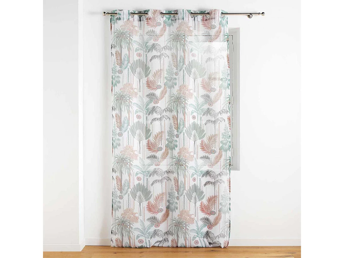 Rideau Voilage à Œillets "Terra Nova" 140x240cm Multicolore