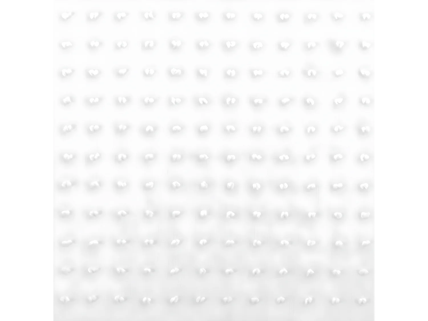 Rideau Voilage à Œillets "Pomponella" 140x240cm Blanc