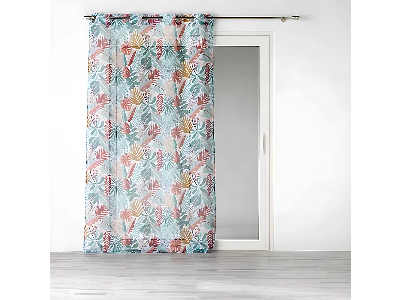 Rideau Voilage à Œillets "Jacala" 140x240cm Blanc