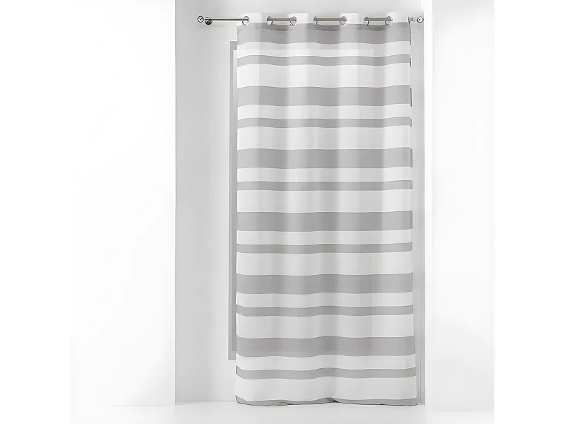 Rideau Voilage à Œillets "Palerma" 140x240cm Blanc