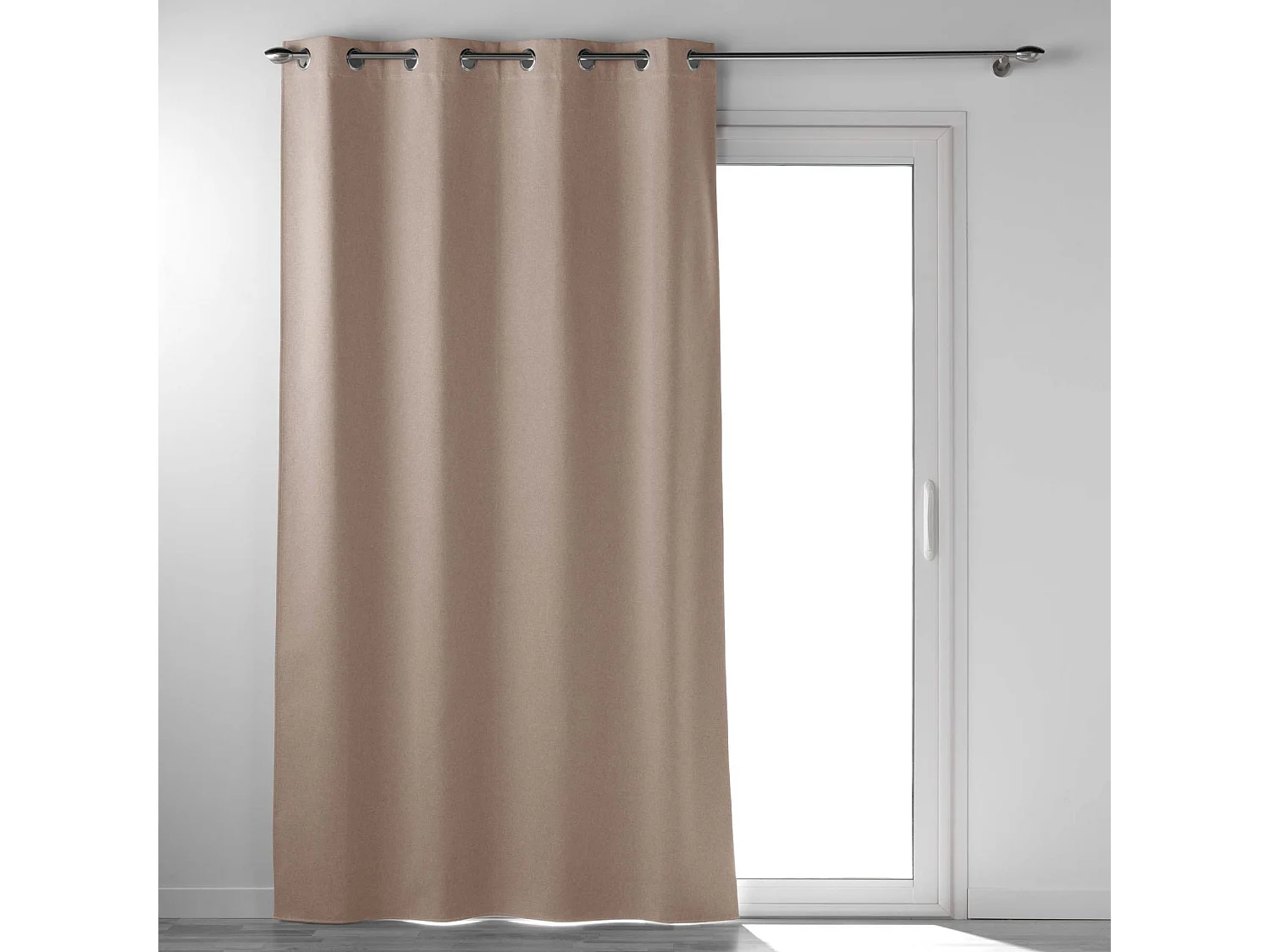 Rideau Occultant "Occultiss" 135x260cm Noisette