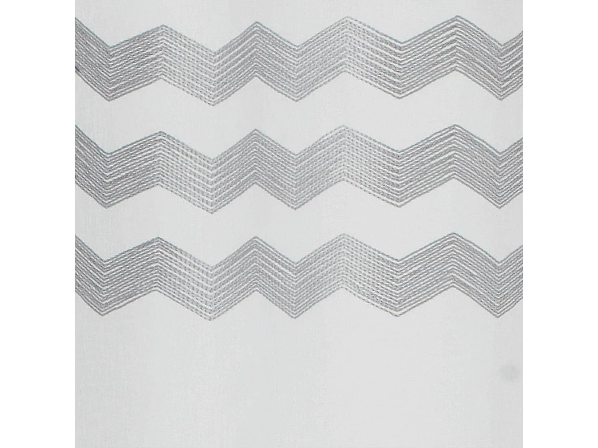 Rideau Voilage à Œillets "Sandina" 140x280cm Gris