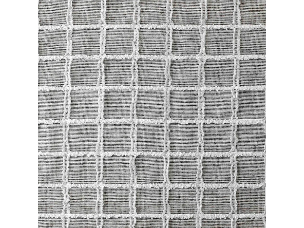 Rideau Voilage à Œillets "Karrona" 140x240cm Anthracite
