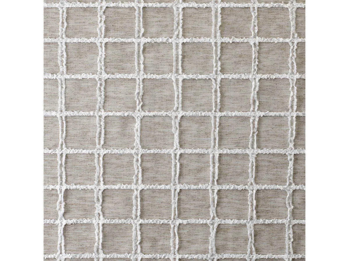 Rideau Voilage à Œillets "Karrona" 140x240cm Taupe