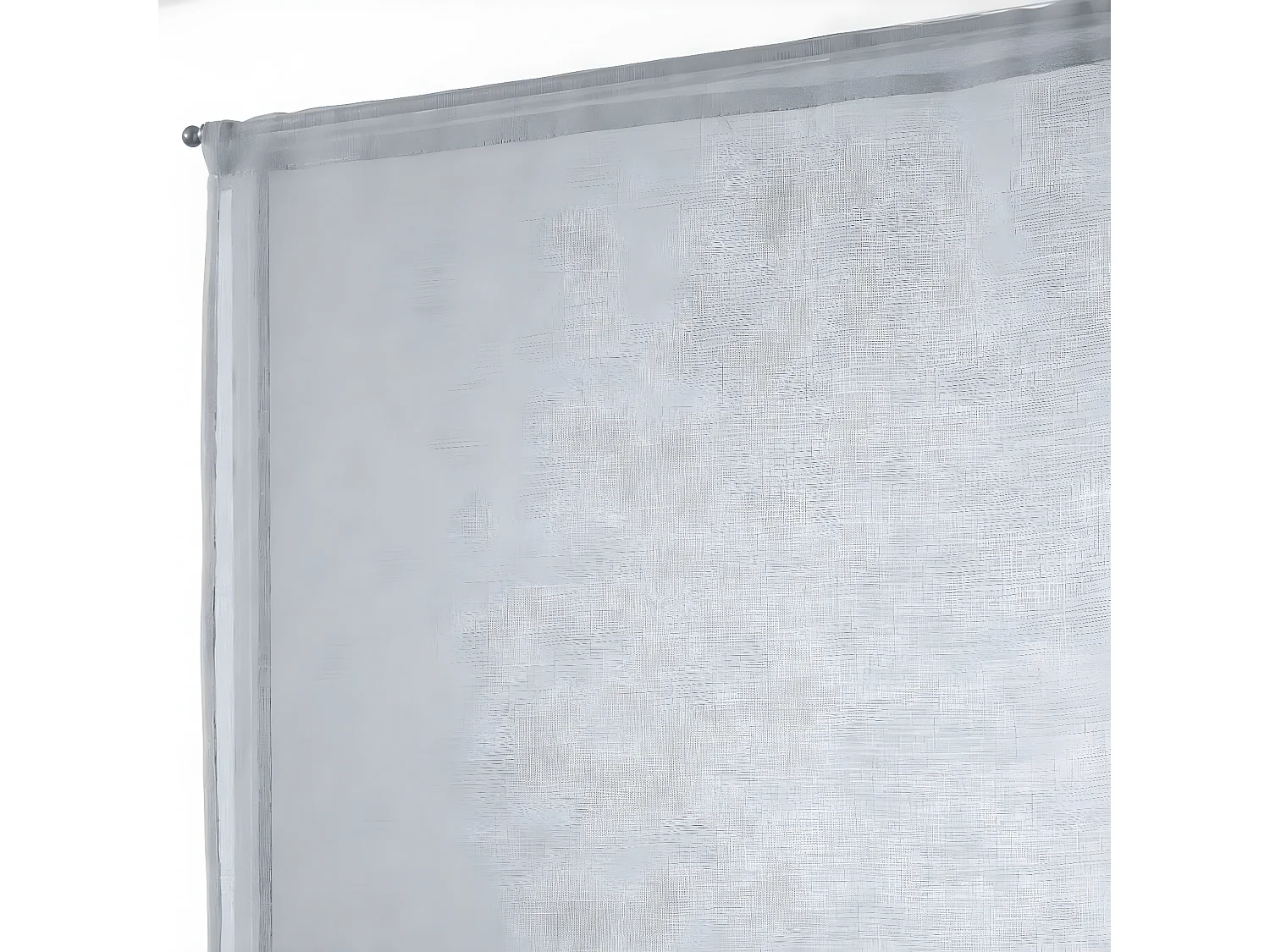 Paire de Voilages "Sandra" 60x90cm Gris