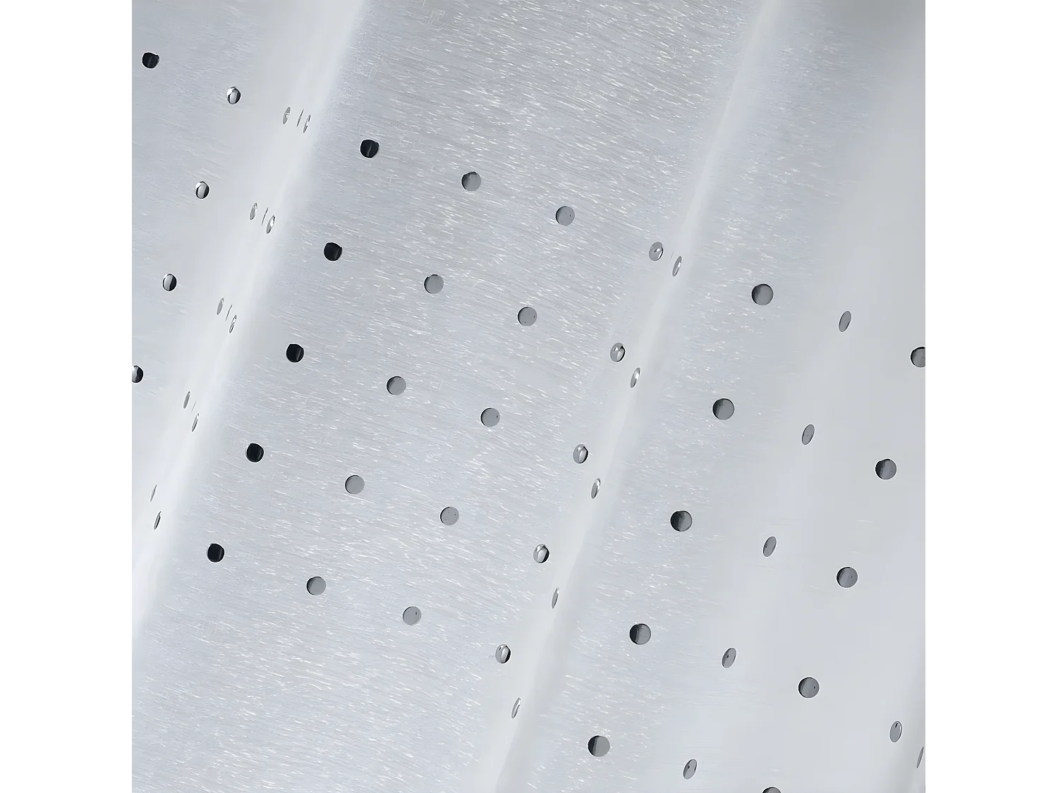 Rideau Voilage à Œillets "Poutchi" 140x240cm Blanc