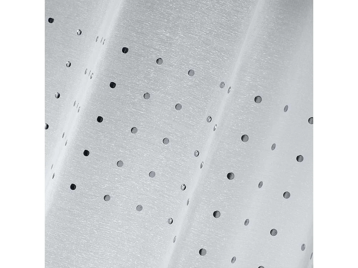 Rideau Voilage à Œillets "Poutchi" 140x240cm Blanc