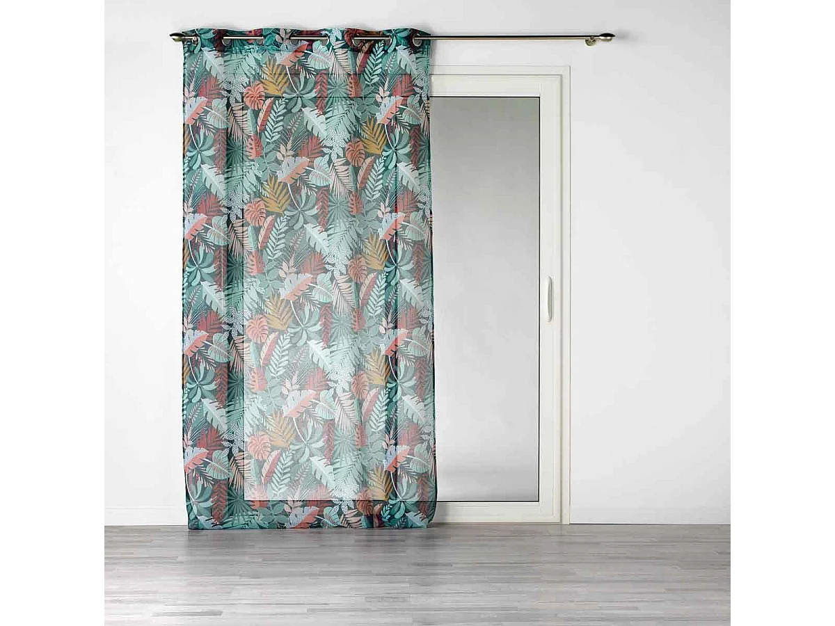 Rideau Voilage à Œillets "Jacala II" 140x240cm Bleu