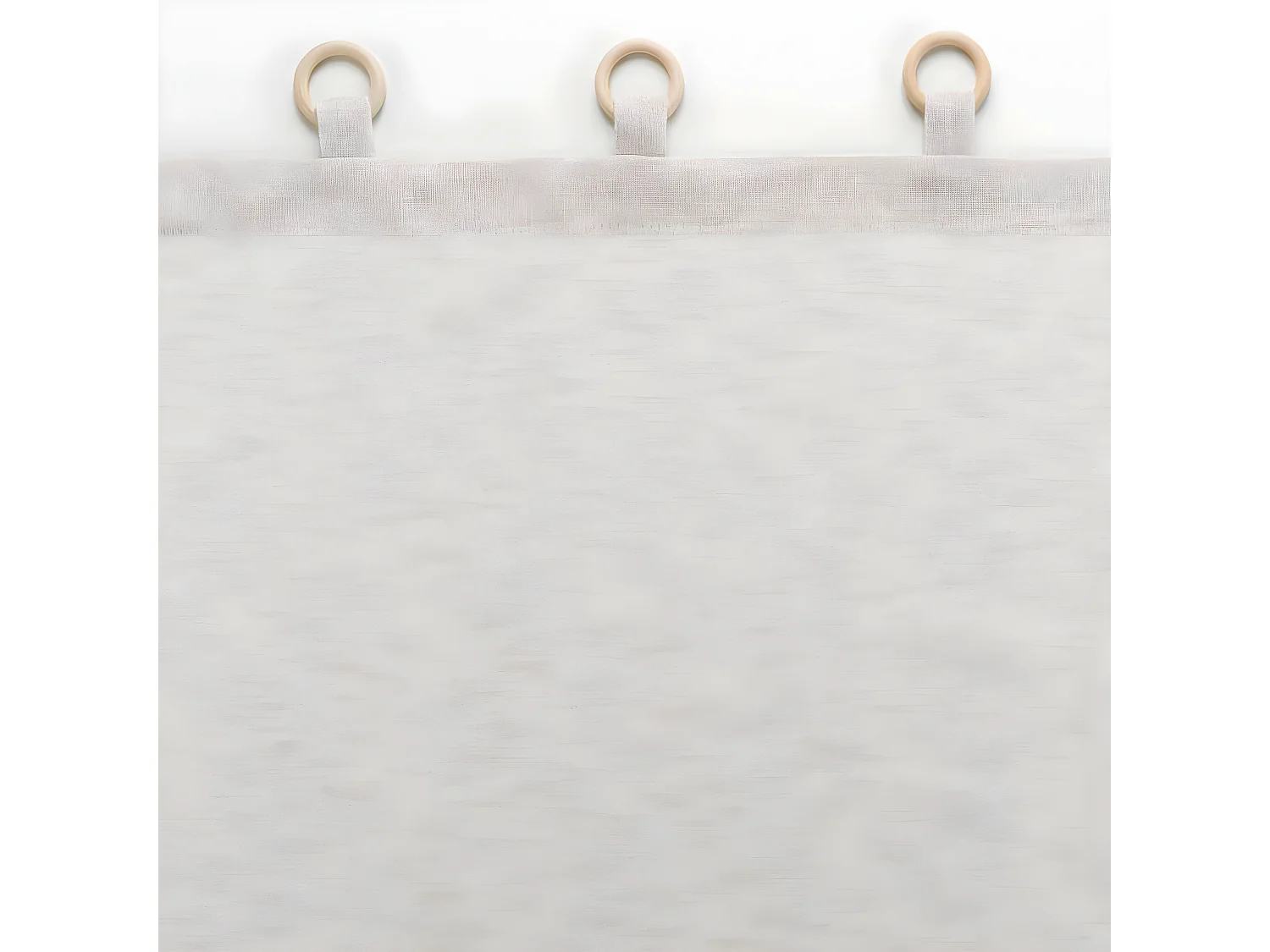 Rideau Voilage à Œillets "Minalisa" 140x240cm Lin