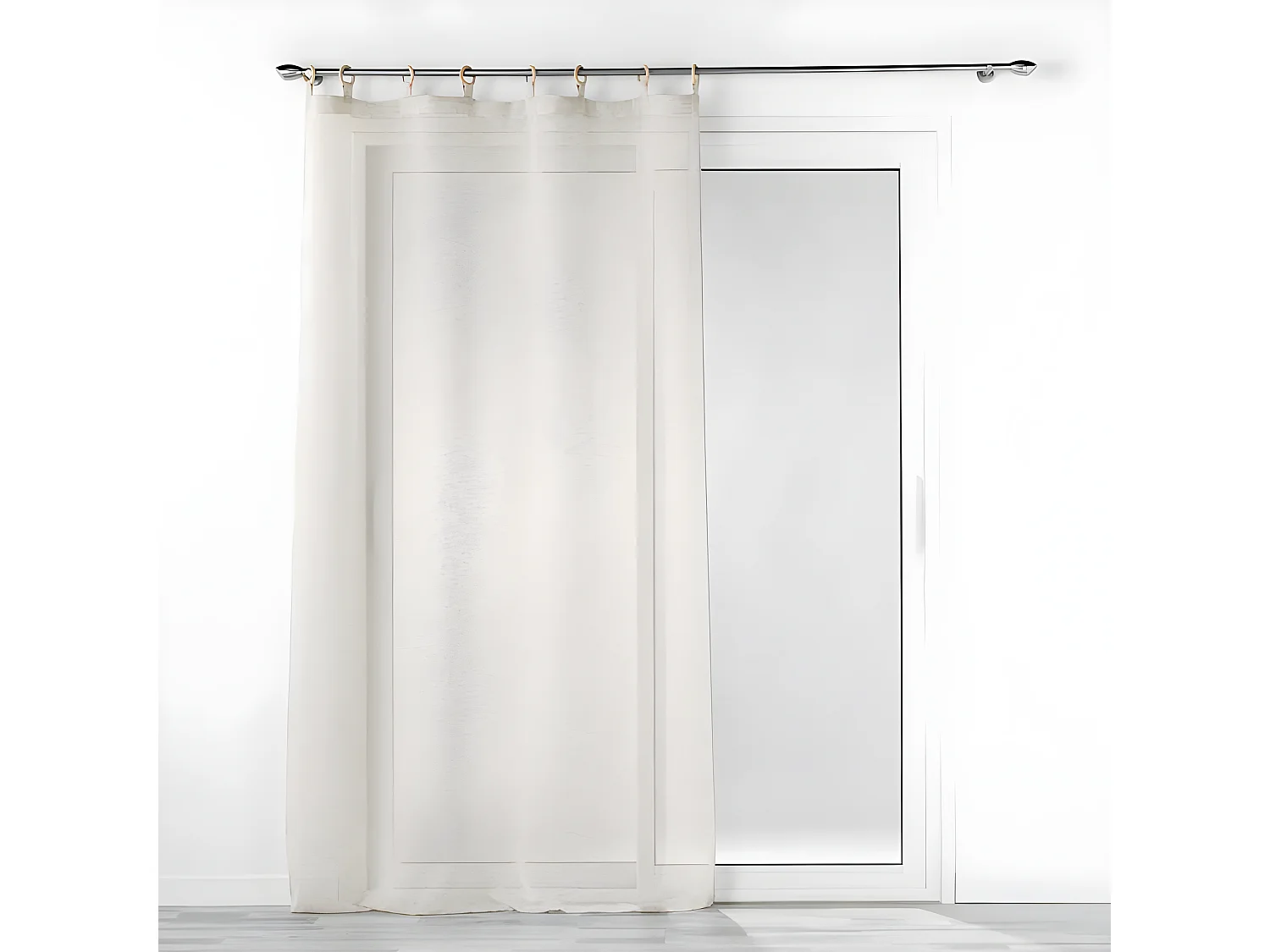 Rideau Voilage à Œillets "Minalisa" 140x240cm Lin