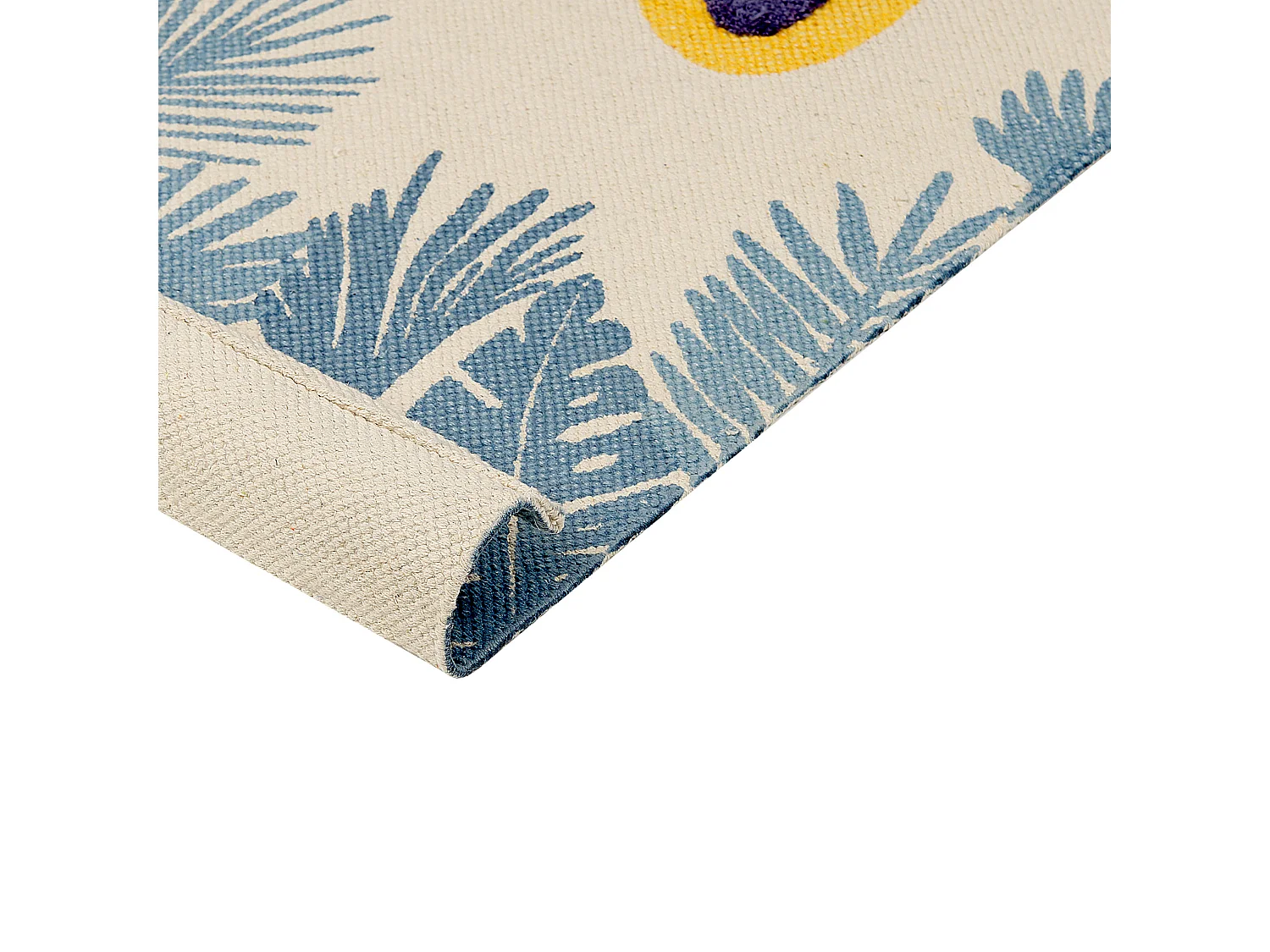 Tapis enfant imprimé léopard en coton 80 x 150 cm multicolore LUAS