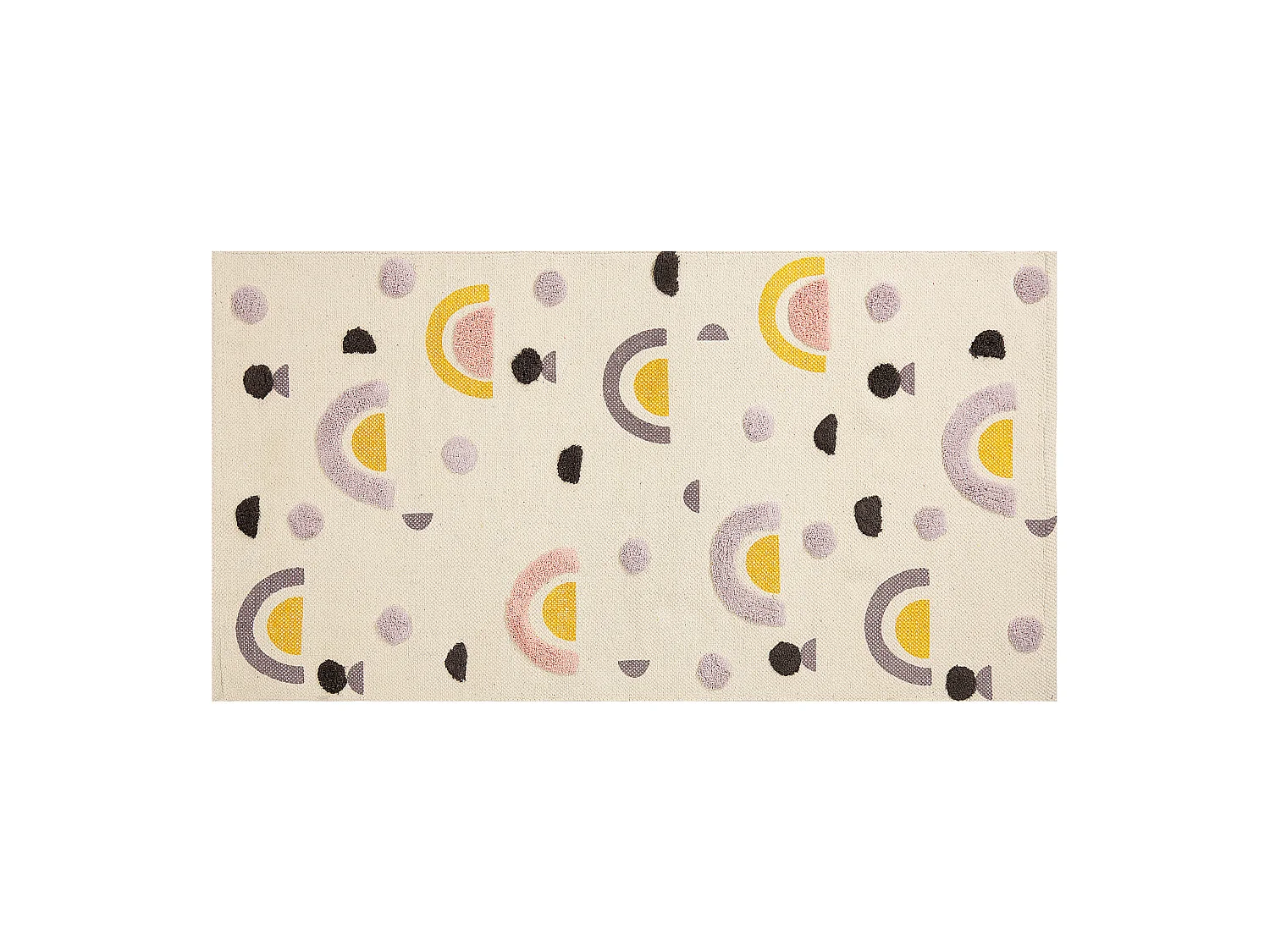 Tapis enfant CURUP Multicolore 80 x 150 cm Coton